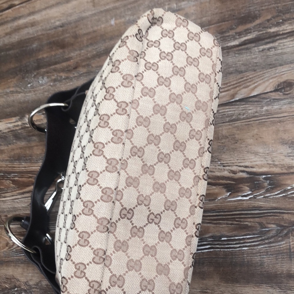 Gucci Beige and Dark Brown Tote Bag - Picture 5 of 7